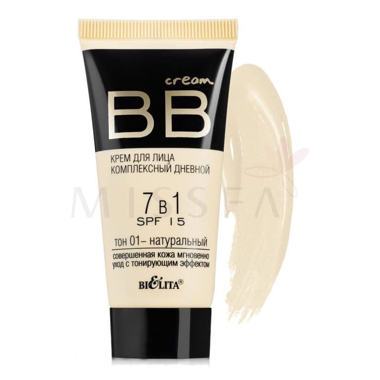 کرم بی بی آرایشی SPF15 کد 01 رنگ طبیعی پوست 30ml