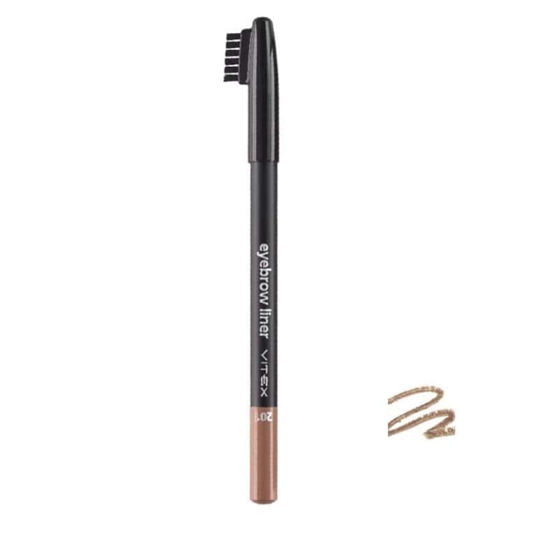 مداد ابرو برس دار رنگ بلوند مدل ویتکس کد 201