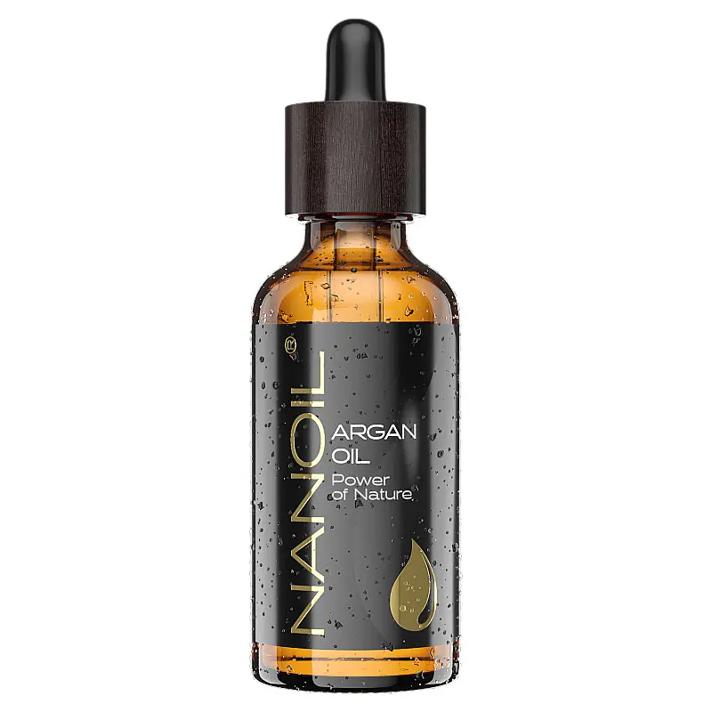 روغن آرگان ۵ کاره Nanoil حجم 50 میلی لیتر