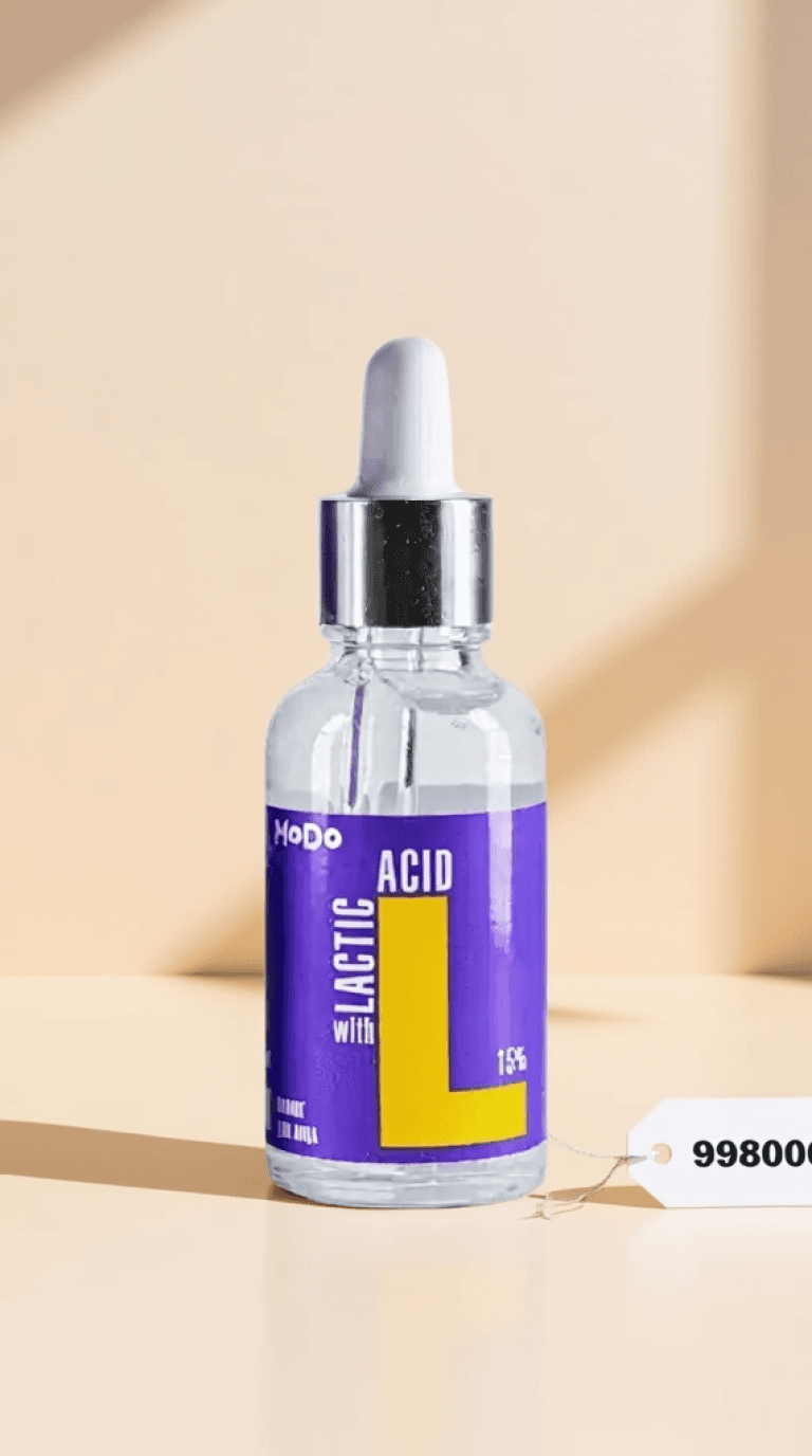 پیلینگ صورت مودو با لاکتیک اسید ۱۵٪ حجم ۳۰ میلی لیتر